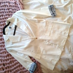 White Blazer